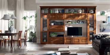 Mobile soggiorno,  classico in legno Asolana Maronese 