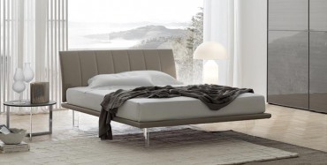 Seven  letto moderno imbottito zona notte Tomasella