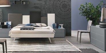 Skyline Letto imbottito moderno Tomasella