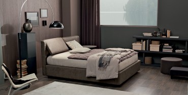 Loft letto moderno imbottito V&Nice